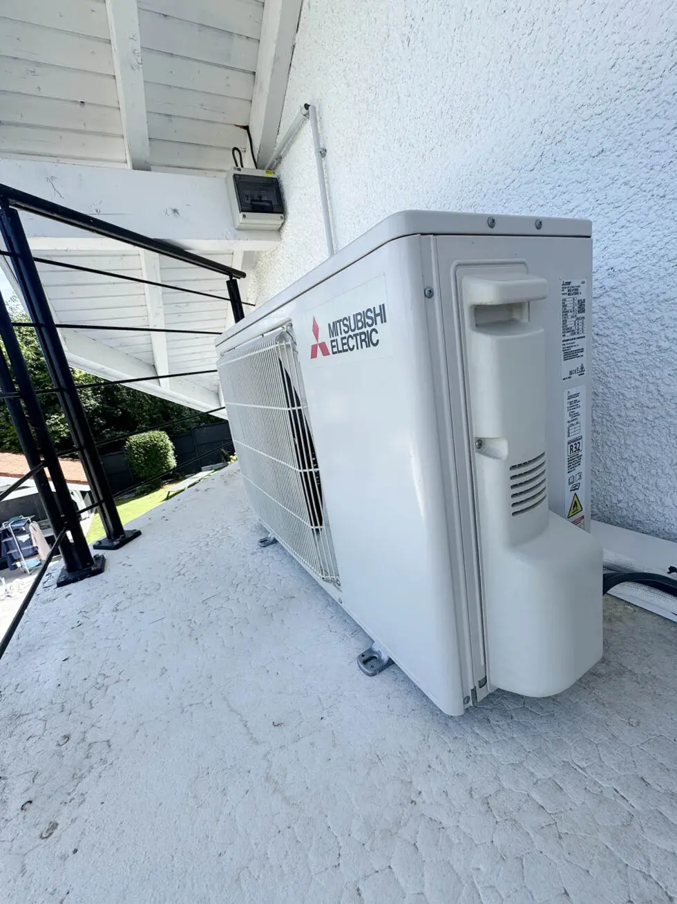 Photographie d’un équipement de chauffage ou de climatisation